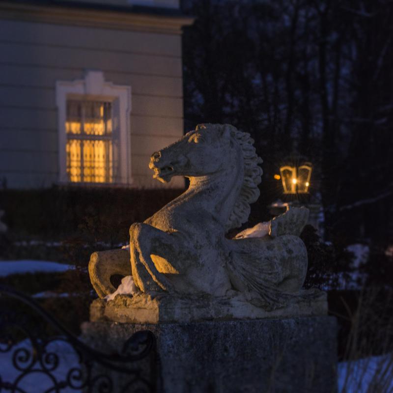 Statue at Night